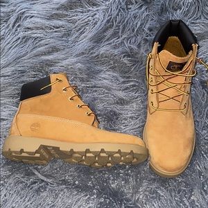 Waterproof timberland boots!
